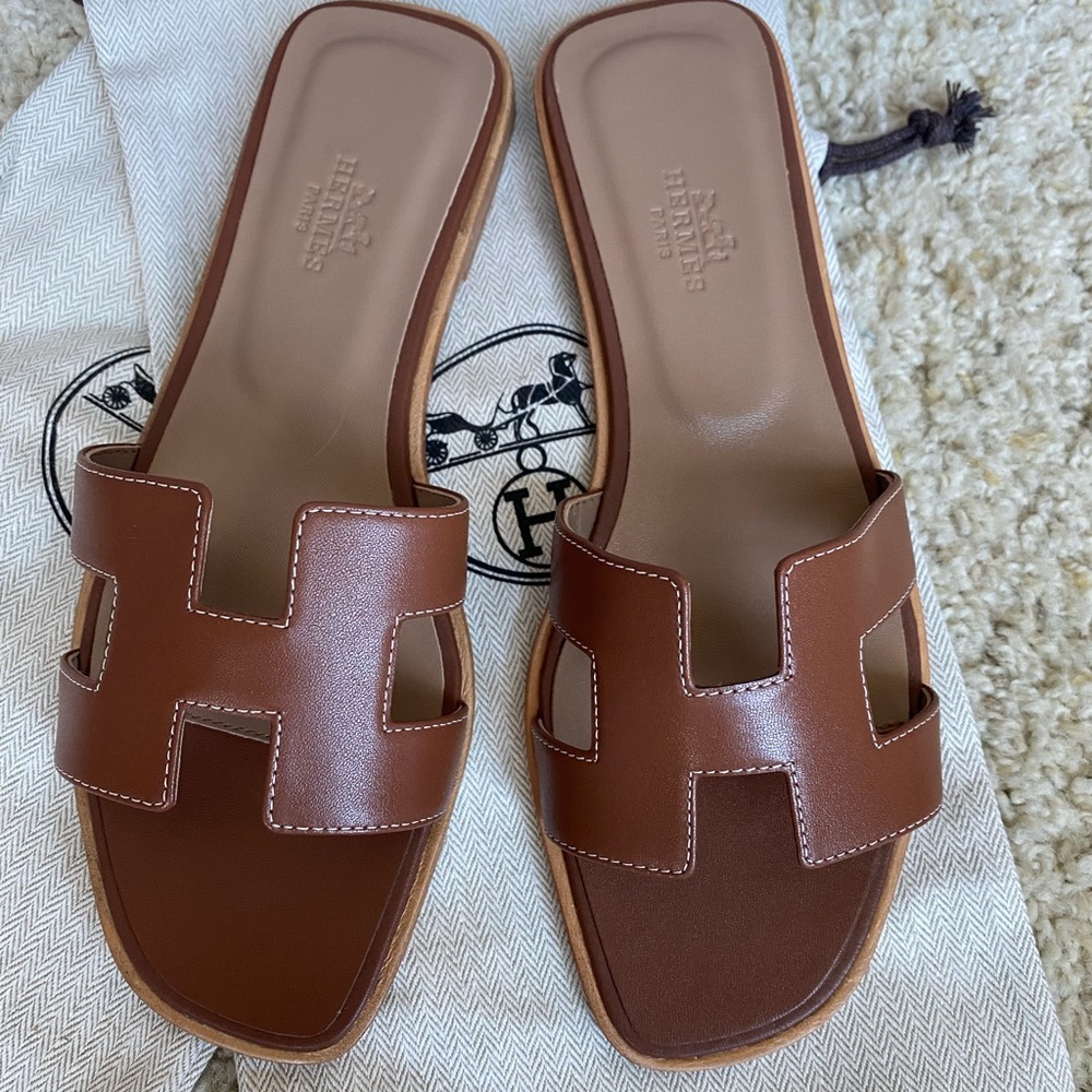 Hermes Oran Sandals